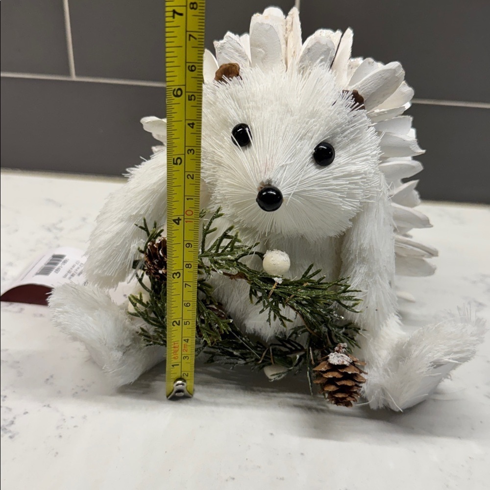 Pinecone Hedgehog Holiday Ornament - Picture 2 of 6